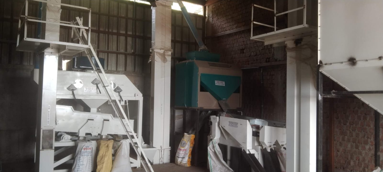 SGE seed processing plant installation